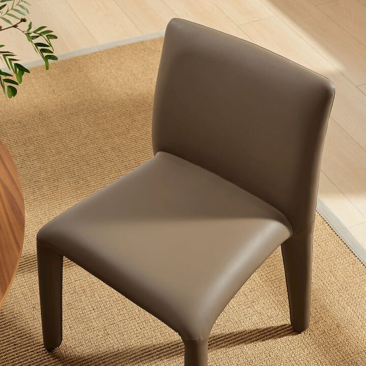 Modway Rhodes Vegan Leather Upholstered Dining Chair