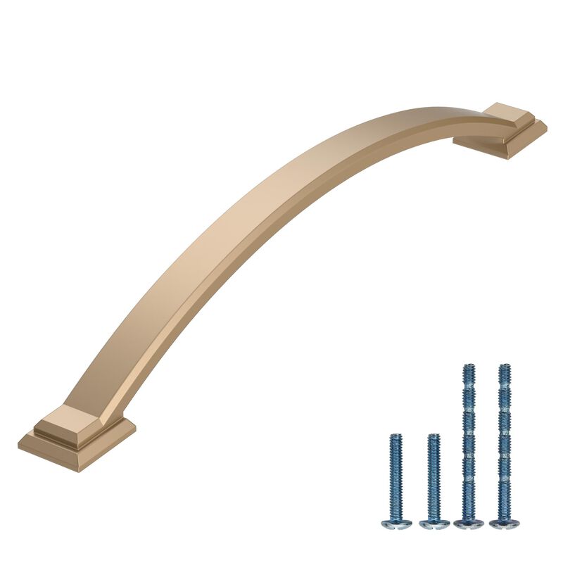 AOOTOCH 10 Pack Champagne Gold Cabinet Pulls 7 Inch Cabinet Handles Kitchen Handles for Cabinets Kitchen Cabinet Hardware Champa