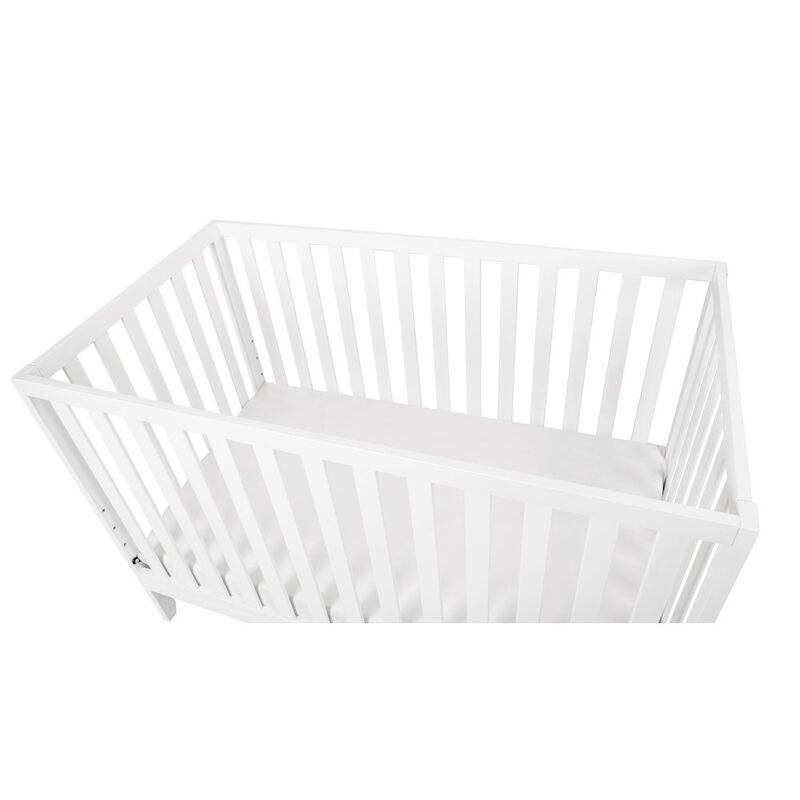 AFG Baby Furniture Mila II 3-in-1 Convertible Crib White