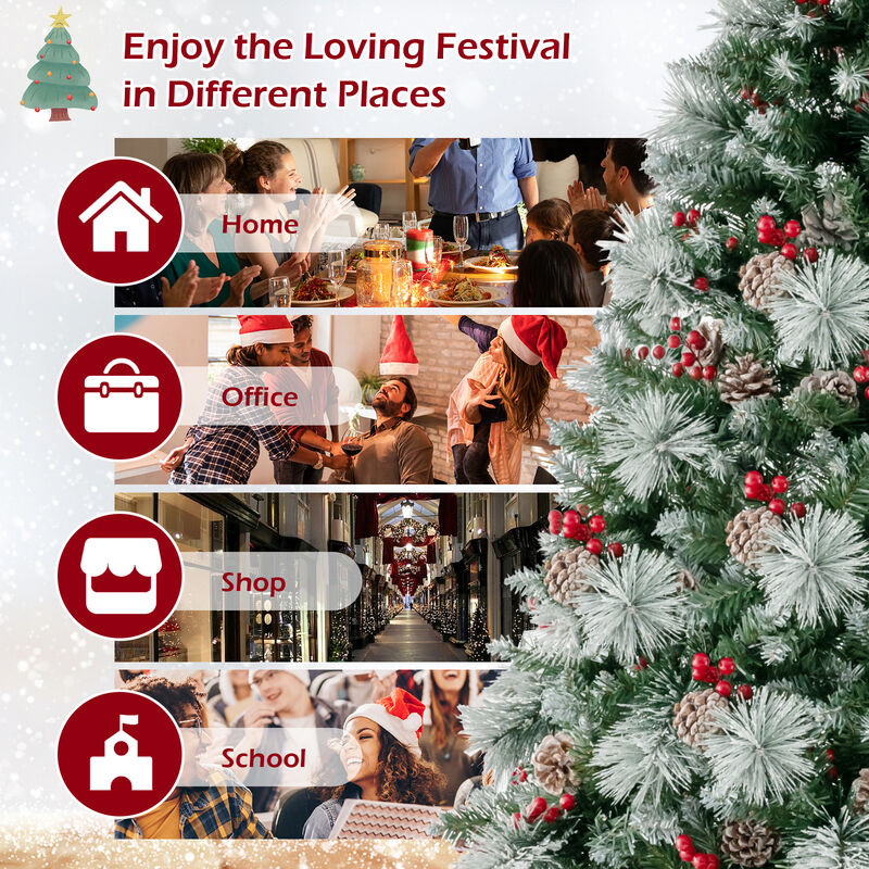 Pre-Lit Artificial Christmas Tree for Effortless and Festive Holiday Decor