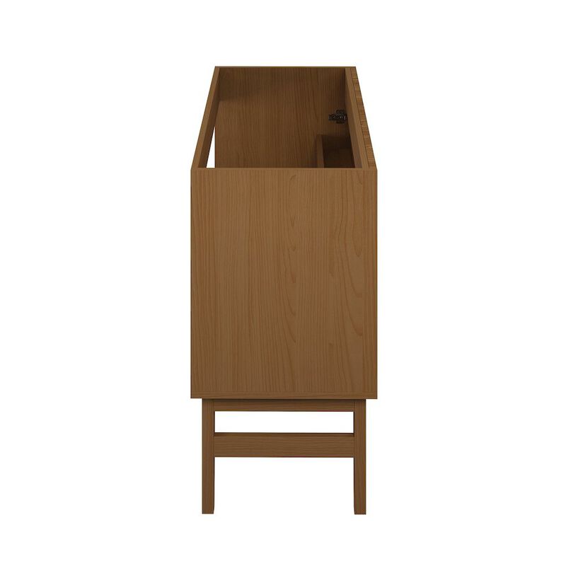 Bosse 36" Freestanding Bathroom Vanity Cabinet without Top in Brown Oak image number 4