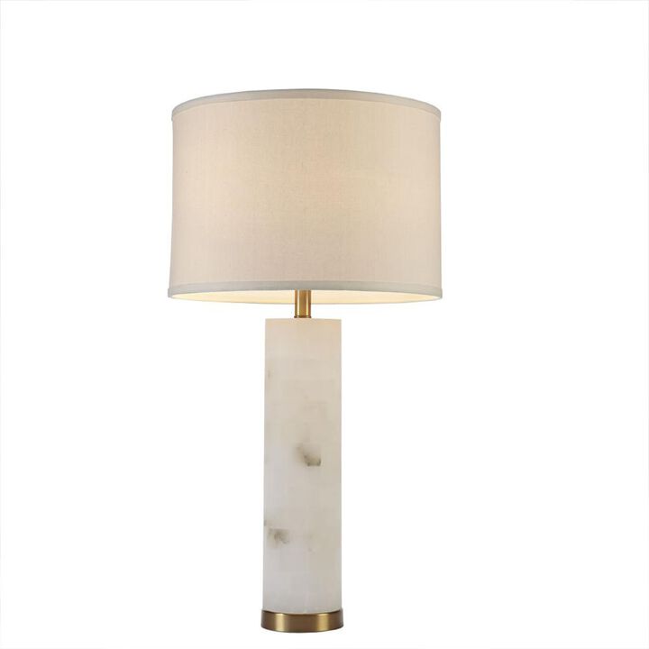 Belen Kox Cultured Elegance Alabaster Table Lamp, Belen Kox