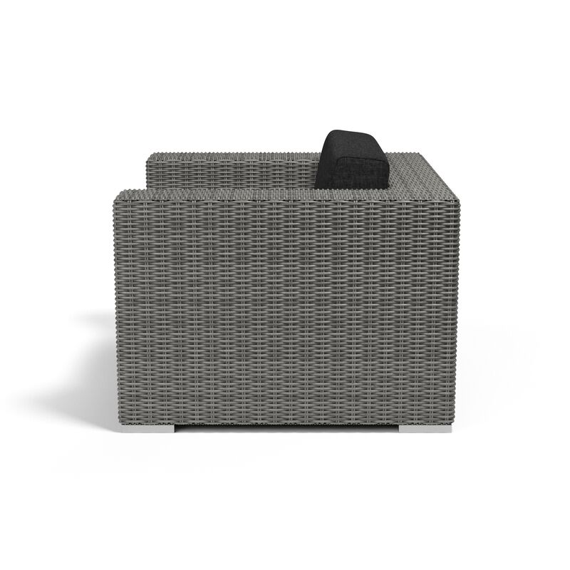 Emerald II Club Chair in Spectrum Carbon