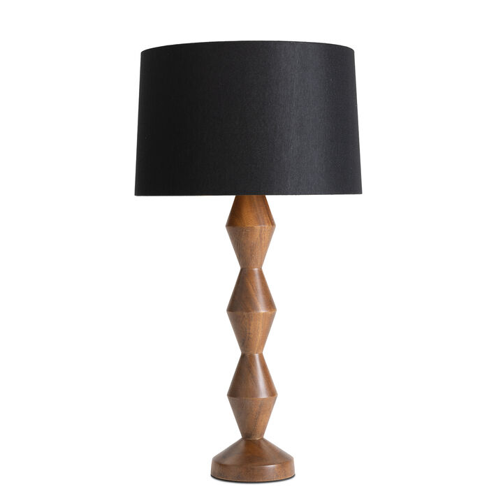 Crew Walnut Buffet Lamp