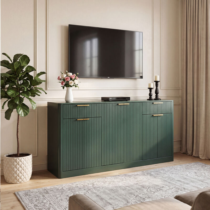 Dakwu 67" Fluted Sideboard image number 1