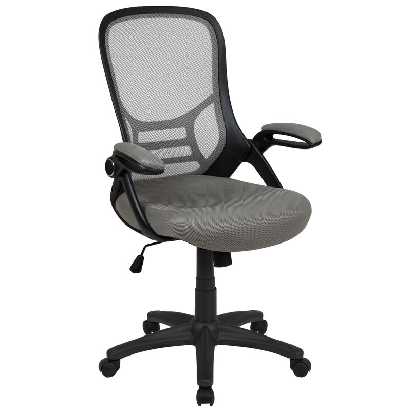 Porter High Back   Mesh Ergonomic Swivel Office Chair with Frame and Flip-up Arms image number 0