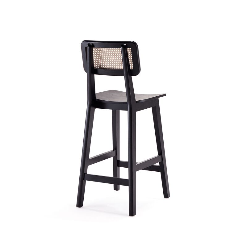 Versailles Black Counter Stool (Set of 3)