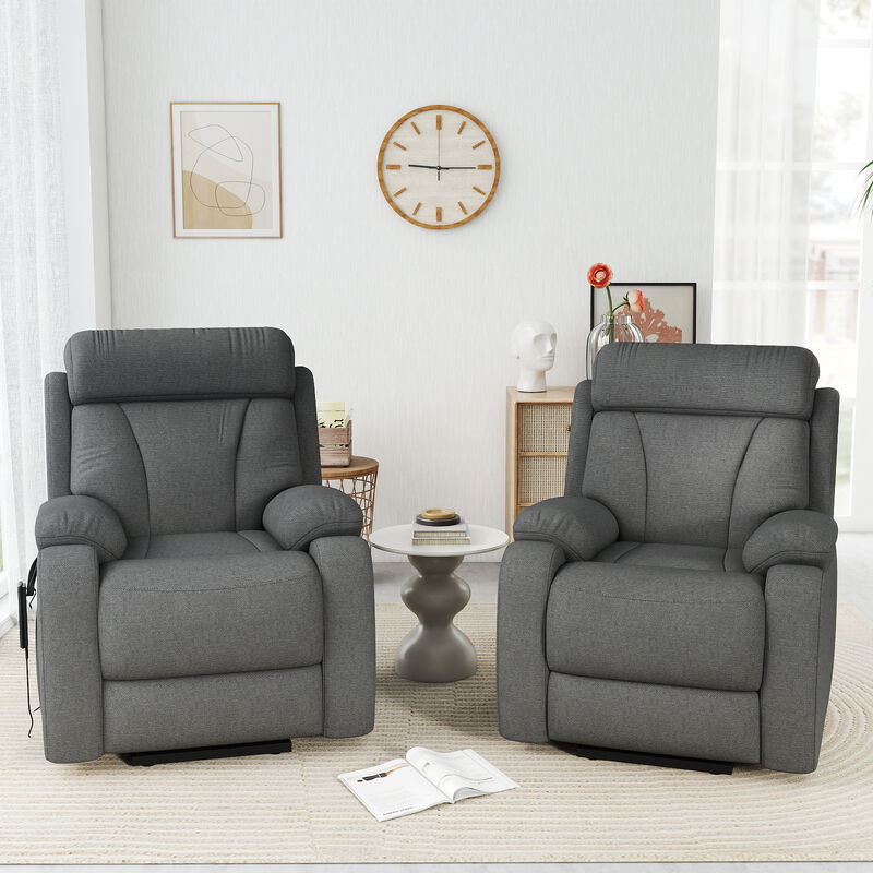 Power Lift Recliner, Electric Recliner Chairs with Remote Control, Side Pocket image number 3