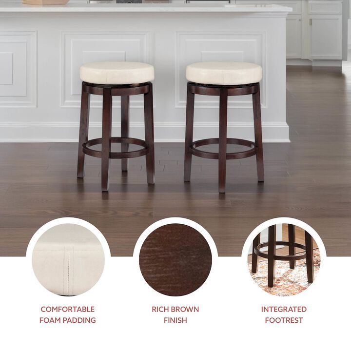 Linon Maya 24 Inches Counter Stool