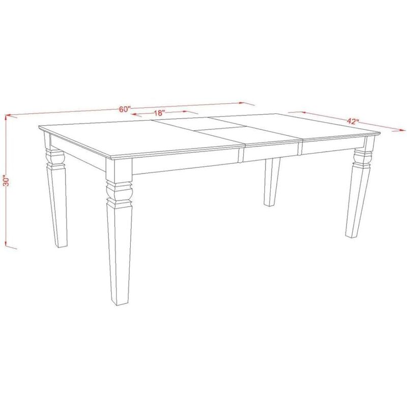 Dining Room Set Linen White