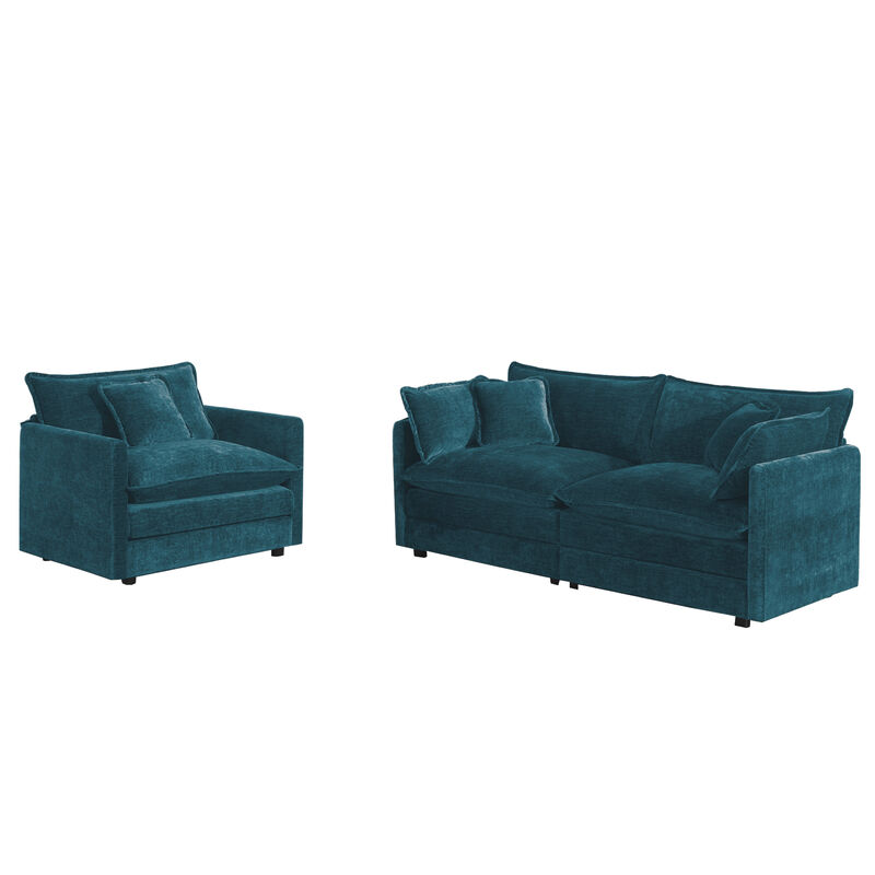Hapgub 2 Seater Loveseat and Chair Set image number 0