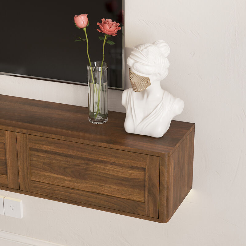 Ringru Floating TV Stand image number 6