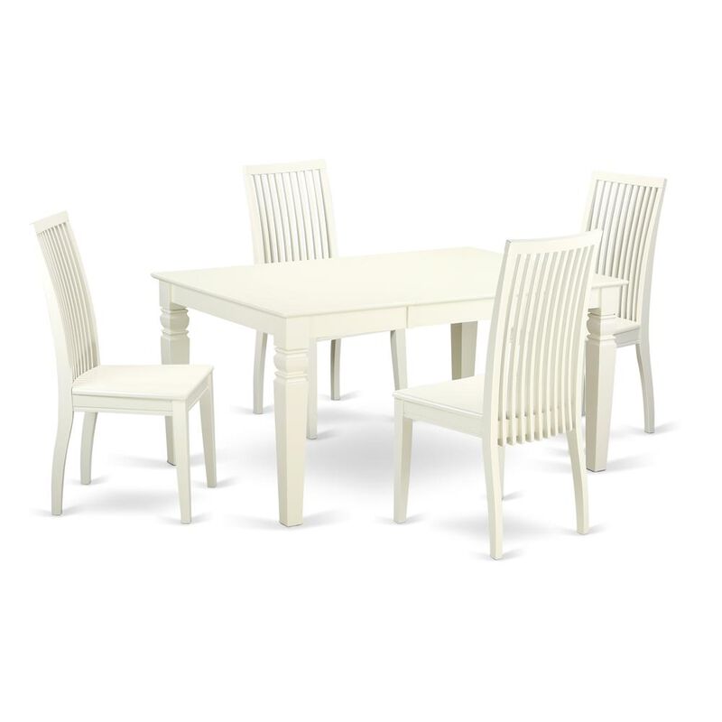 Dining Room Set Linen White