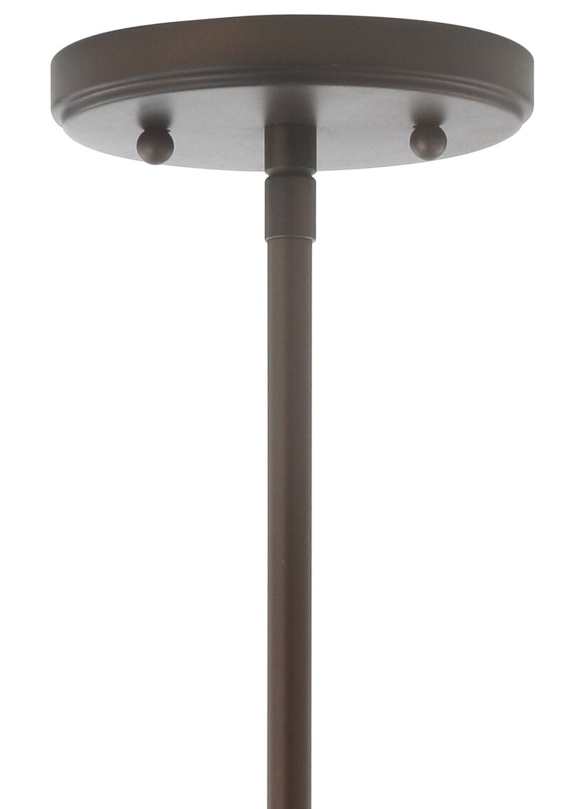 Kurtz Adjustable Drop Metal/Glass LED Pendant