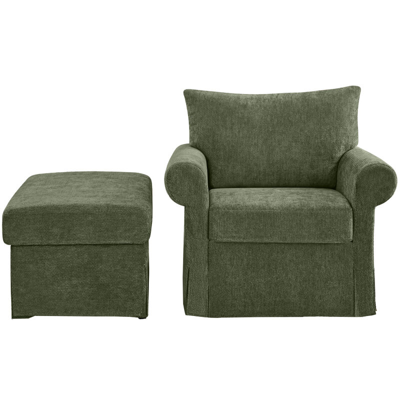 Nogbuf Chenille Accent Chair image number 5