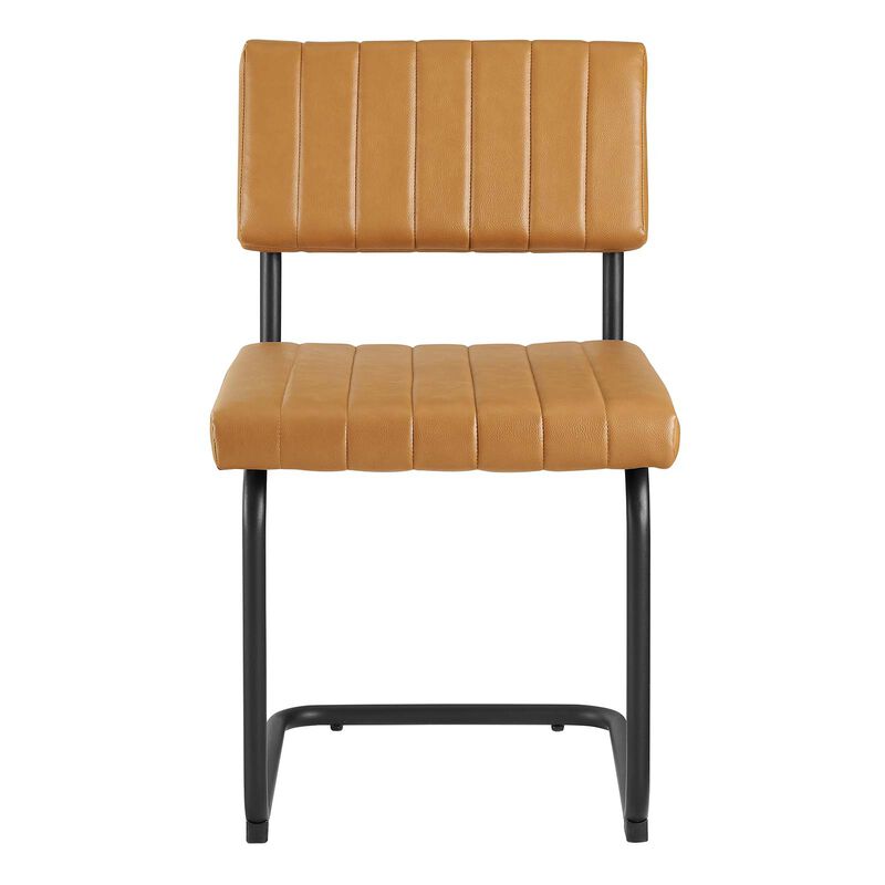 Parity Vegan Leather Dining Side Chairs - Set of 2 image number 3