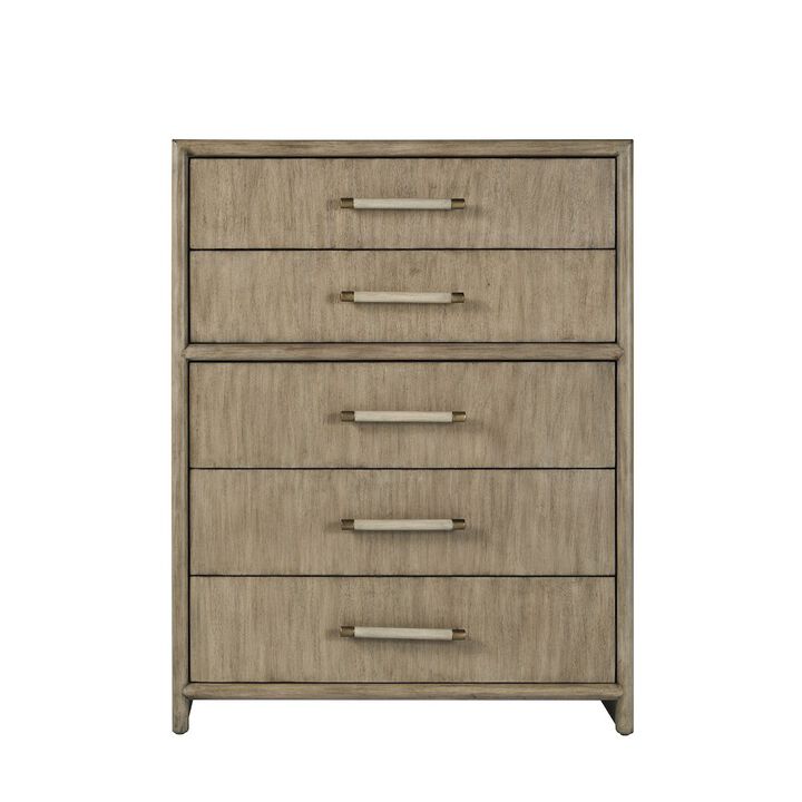 American Woodcrafters Arlington 5-Drawer Chest - Nutmeg