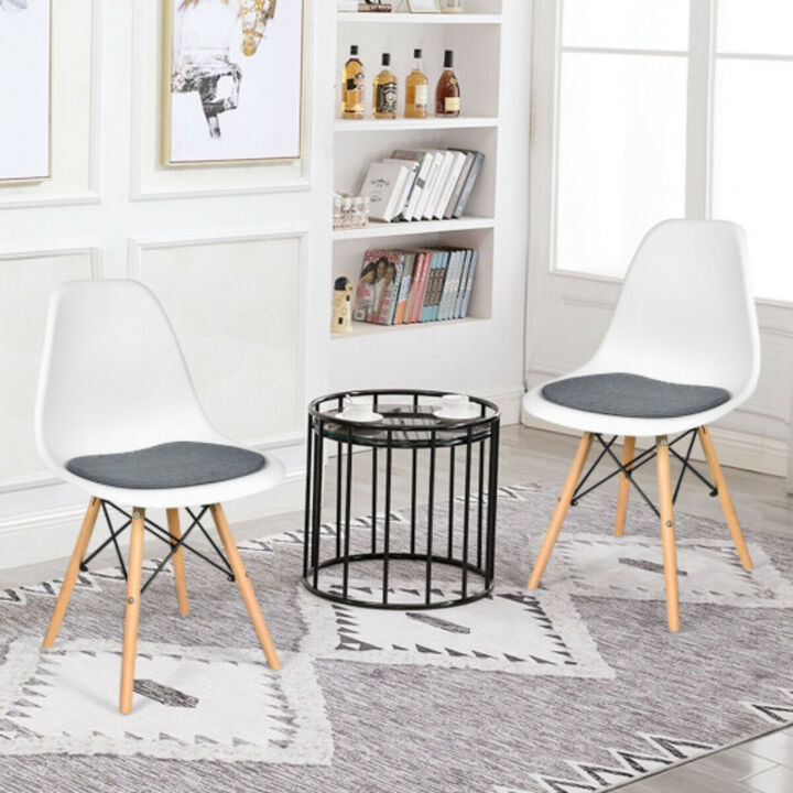 2 Pcs Dining Chair Mid Century Modern DSW Chair Furniture