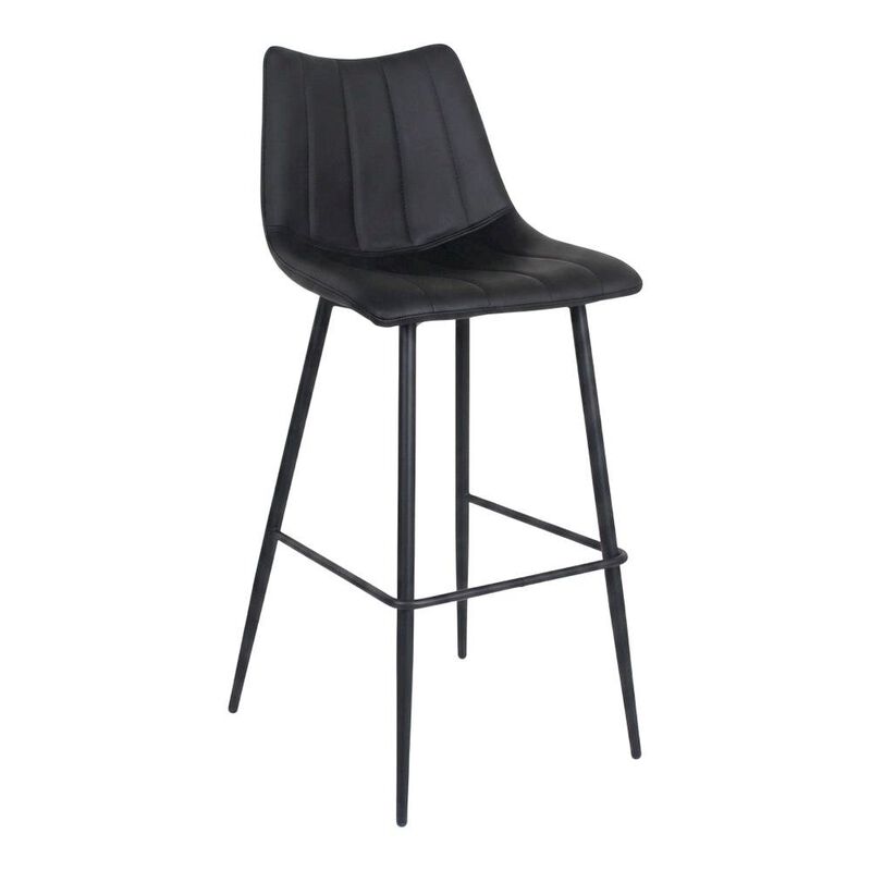 Starlight Canyon Home Upholstered Counter Stools Set of 2, Contemporary Bar Stools with Footrest image number 2