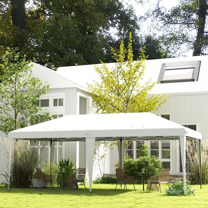 Hivvago 10x19.2 Portable Party Canopy Shelter