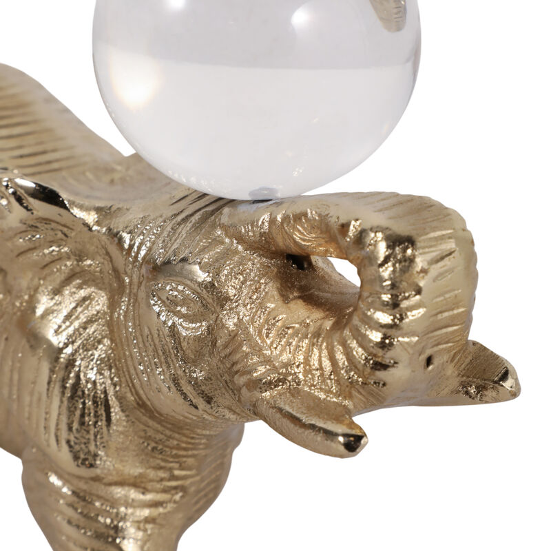 9x6" Elephant W/ Acrylic Ball image number 5