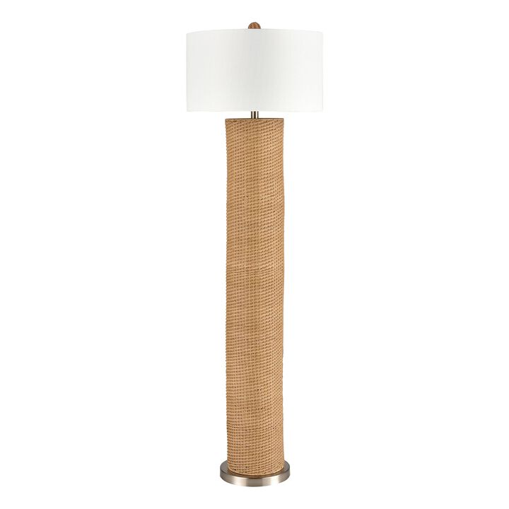 Mulberry Lane Brown 64'' High 1-Light Floor Lamp