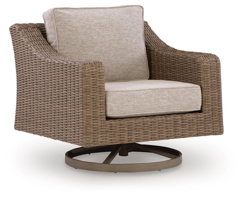 Revare Beach Outdoor Swivel Lounge Chair image number 2