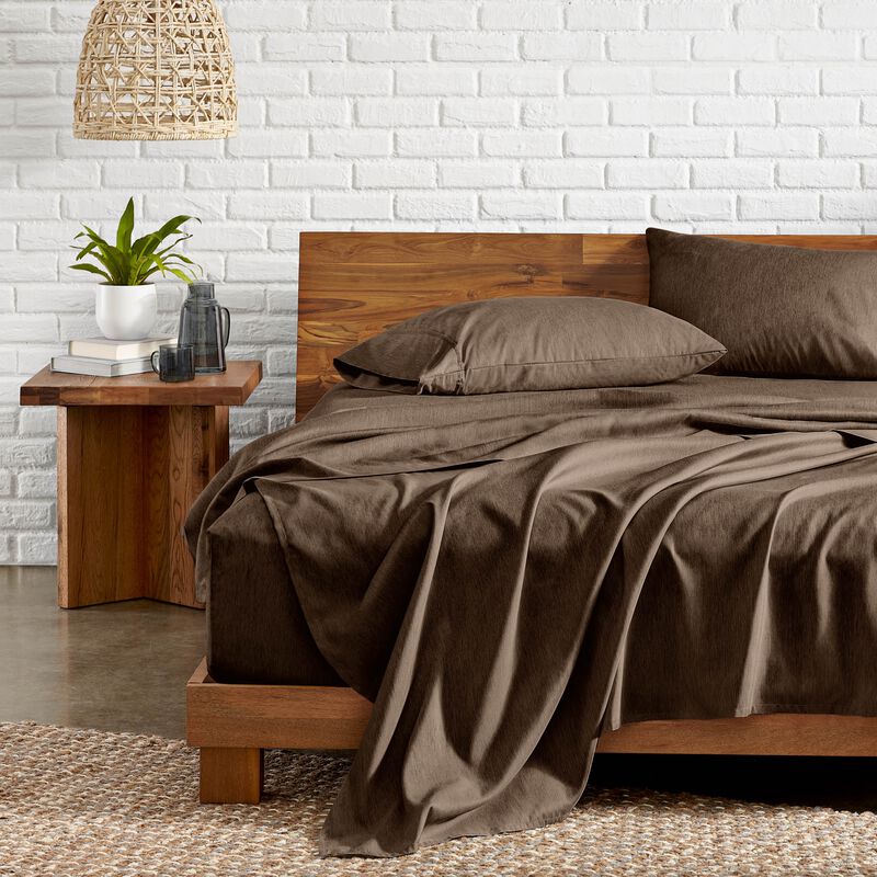 Ultra Soft Heathered Sheet Set image number 1