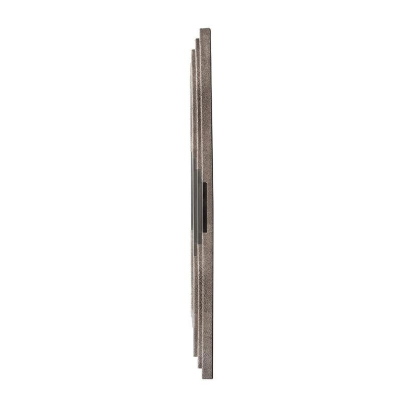 HomeRoots 28" Gray Framed Accent Mirror image number 2