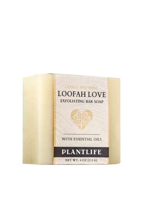 Plantlife Bar Soap - Loofah Love Citrus Mint 3 Pack