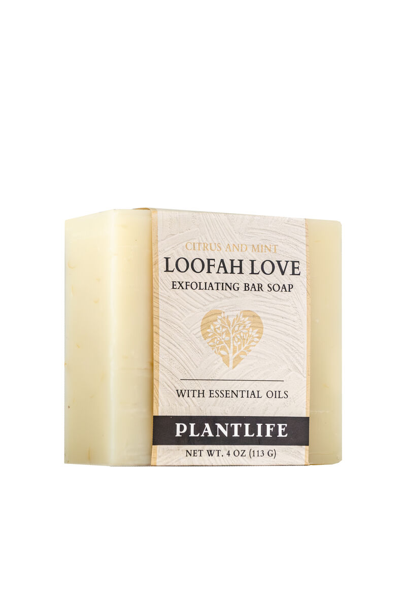 Plantlife Bar Soap - Loofah Love Citrus Mint 3 Pack image number 0