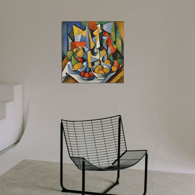 AAW Abstract Vase Ready to Hang Canvas Wall Art