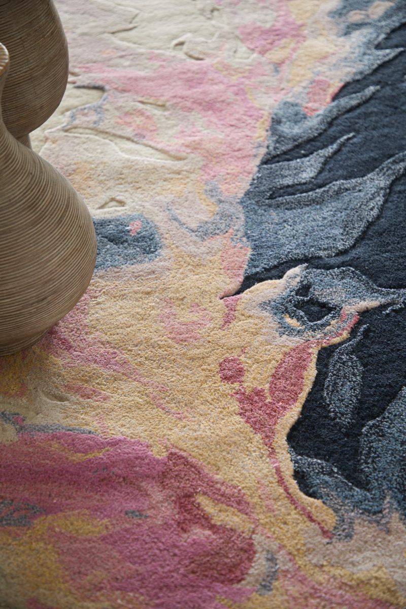 Kawai 8985F Pink/Multi 9' x 12' Rug image number 5