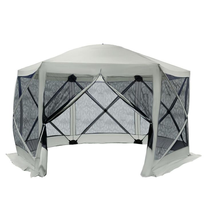Hivvago 6 Sided Pop Up Party Tent