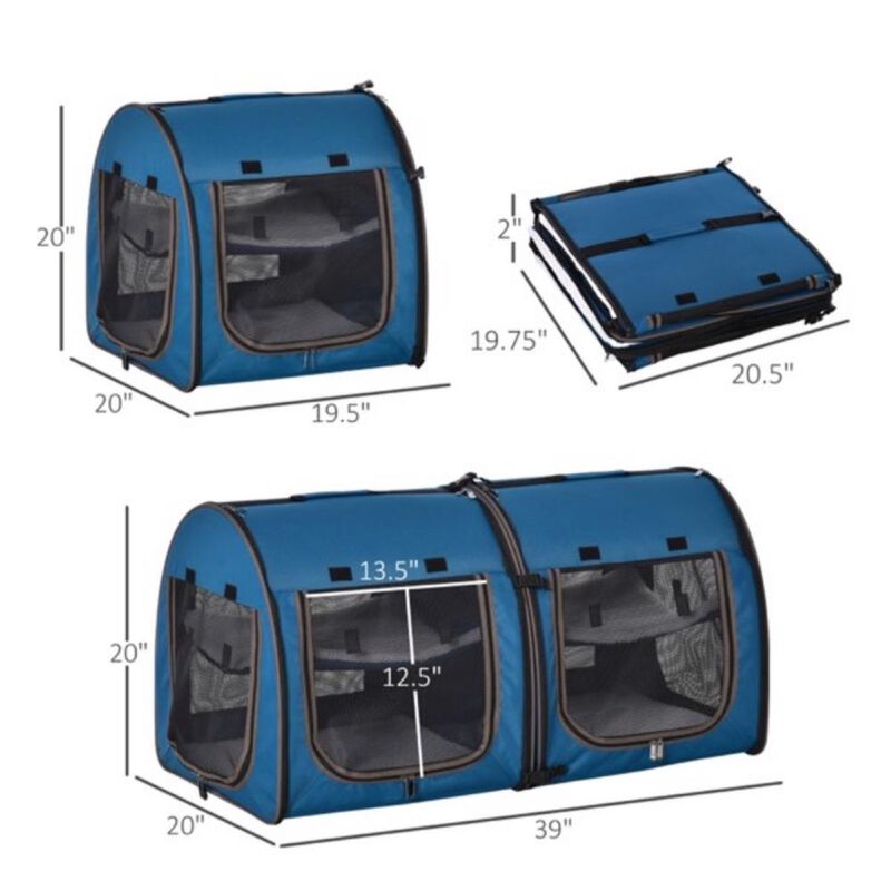 Pet Cat Carrier &ndash; Portable and Comfortable Travel Crate for Cats and Small Pets