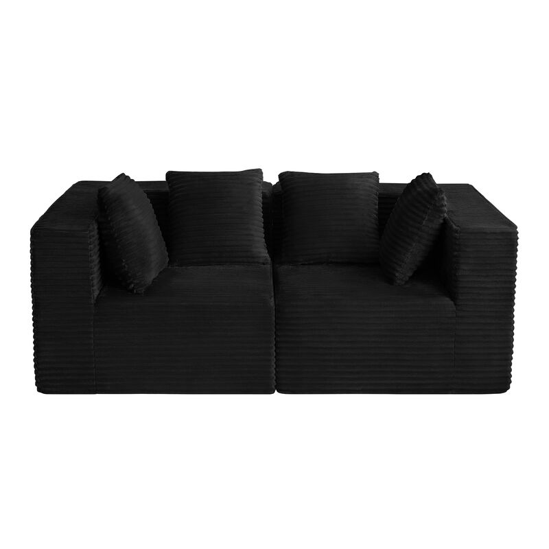 Bacras Boneless loveseat image number 0