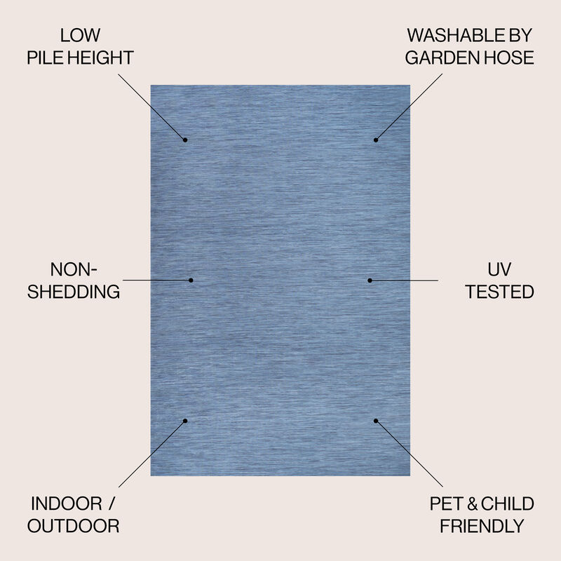 Ethan Modern Flatweave Solid Area Rug