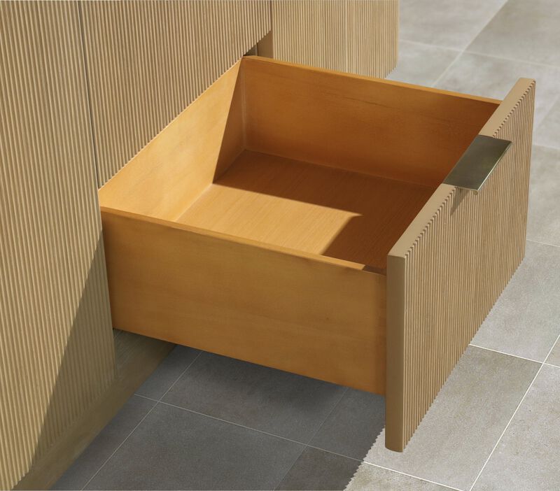 Calamigo 60" Bathroom Vanity Oak image number 9