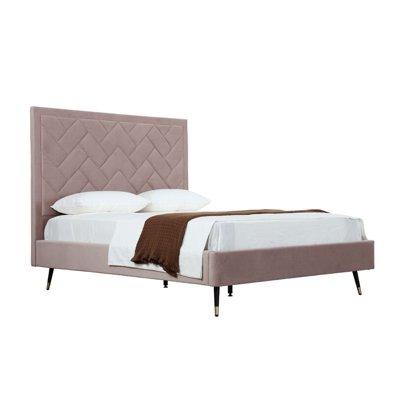 Crosby Blush Queen Bed