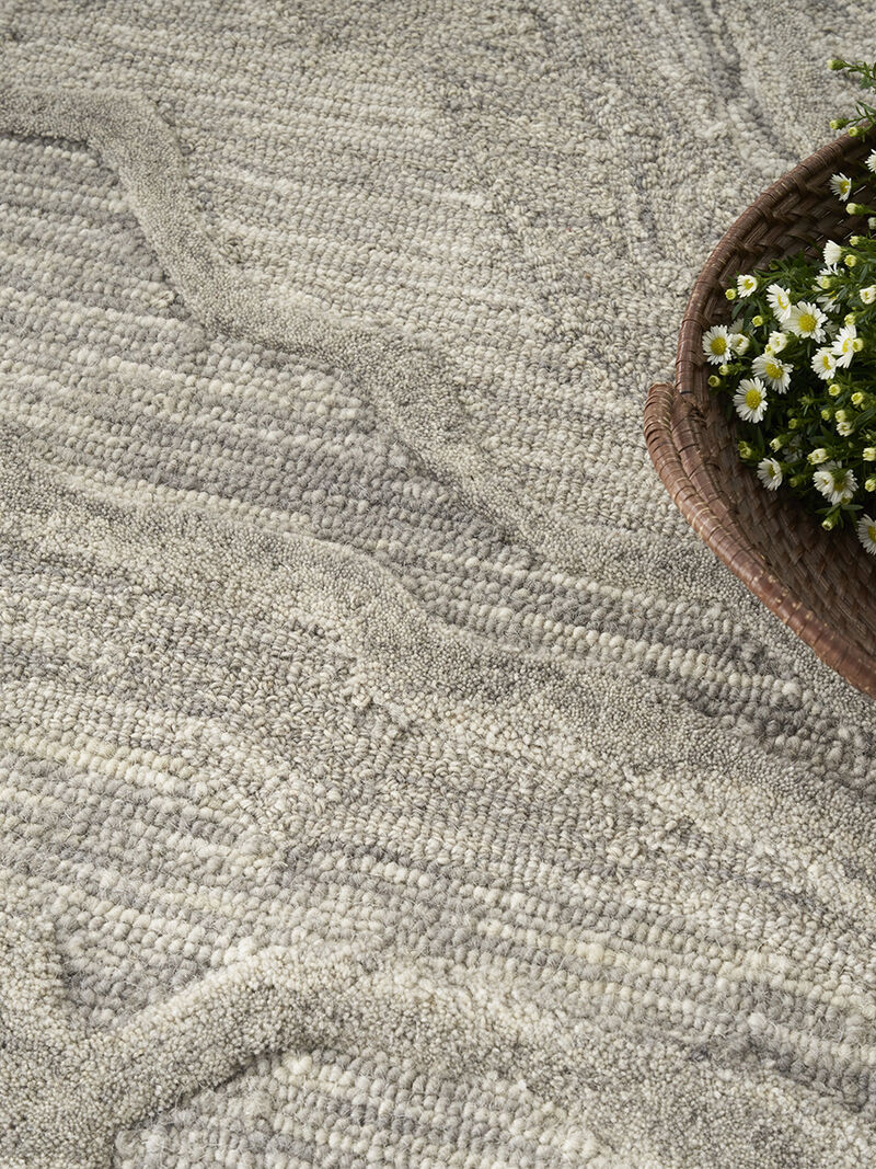 Graceful GRU01 Gray 7'9" x 9'9" Rug