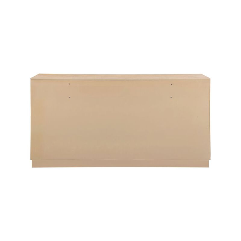 Meridian Furniture Scallop Natural Dresser