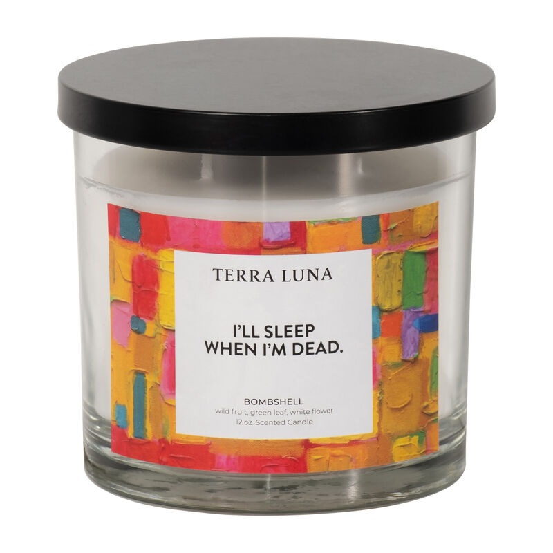 4" 12 Oz Sleep When I'm Dead image number 0