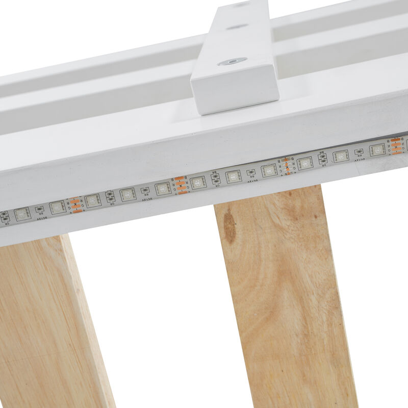 Merax Loft Bed with Storage Staircase