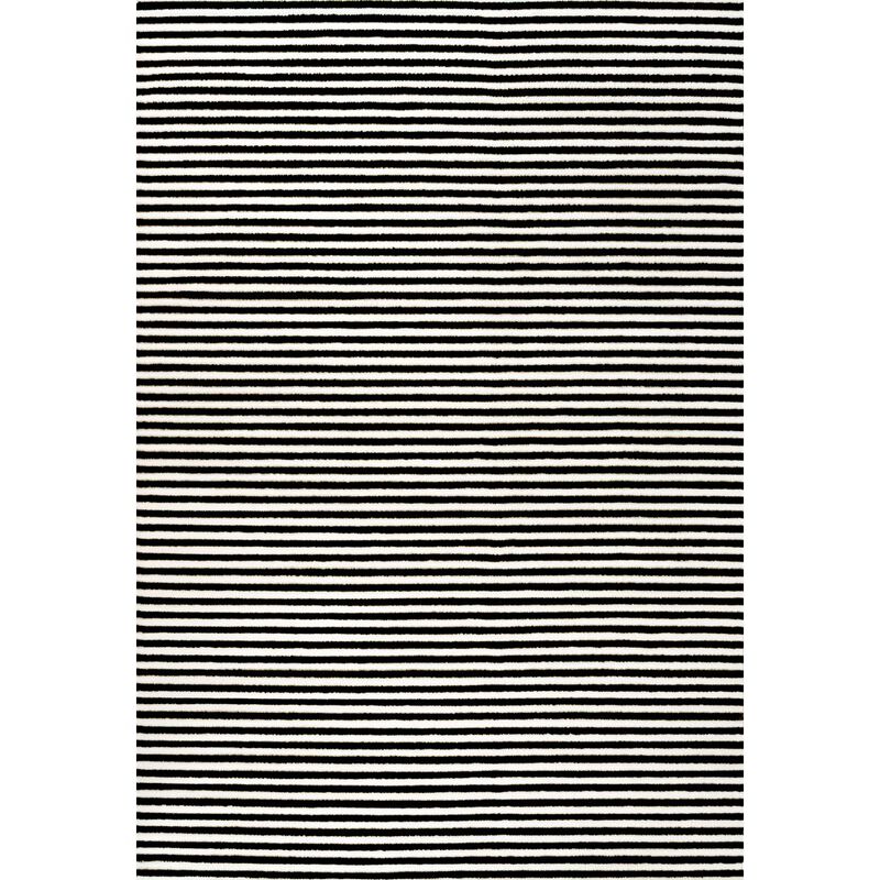 Aarhus Minimalist Scandi Striped Area Rug
