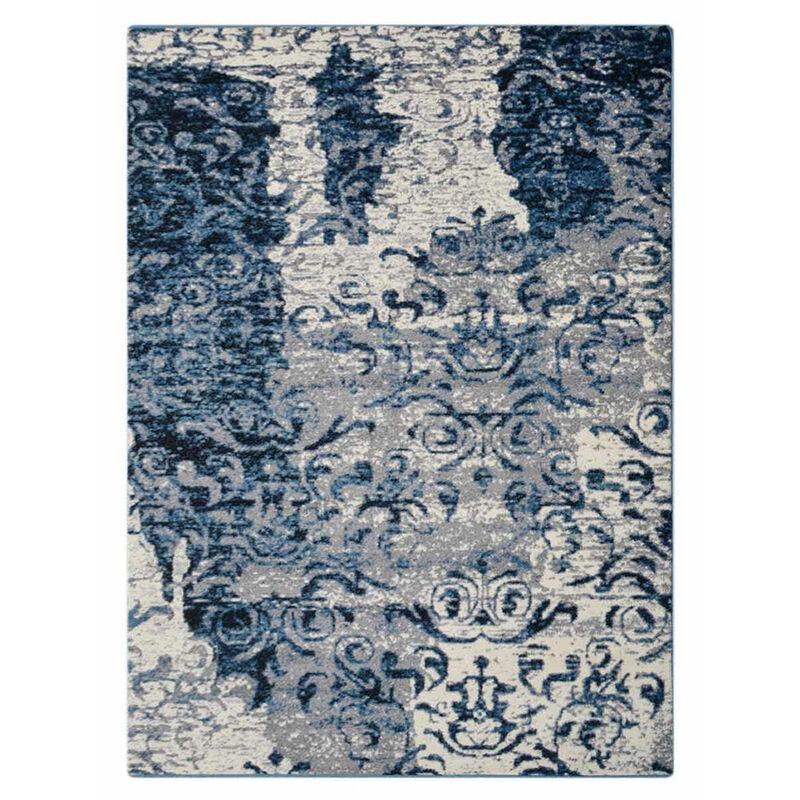 RUGSOTIC CARPETS MACHINE MADE HEATSET POLYPROPYLENE AREA RUGS - Rectangle Shape, Abstract Modern Design,Midium Pile Machine Made Area Rugs for Living Room, Bed Room (M00017) image number 0