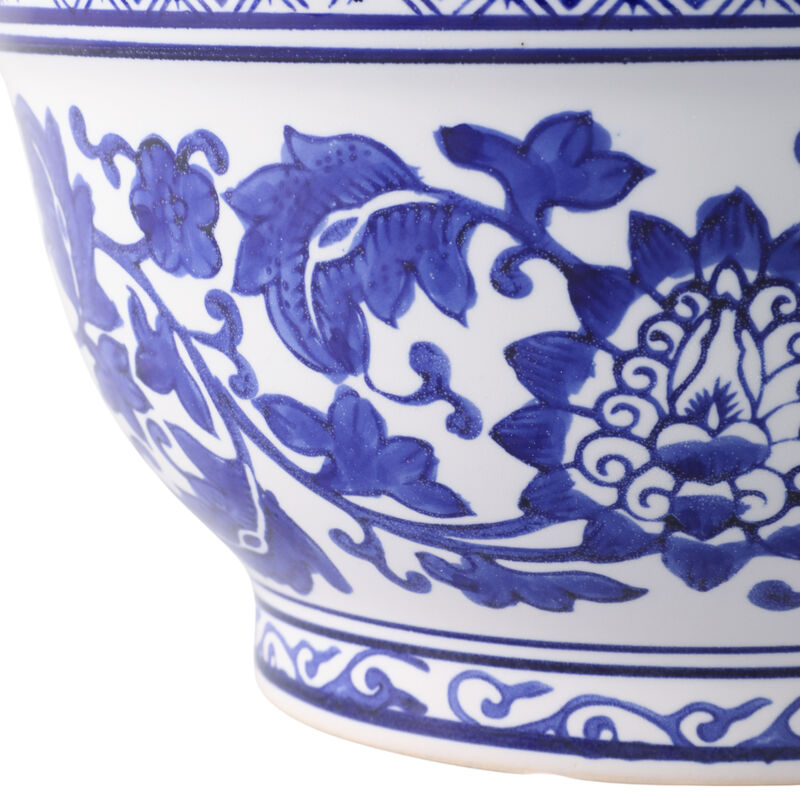 S/2 Bowl Chinoiserie Planters image number 3