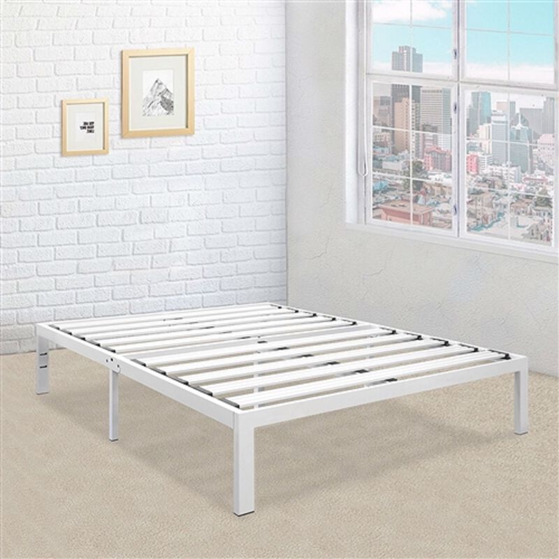 Heavy Duty Metal Platform Bed Frame &ndash; Strong Construction for Ultimate Stability
