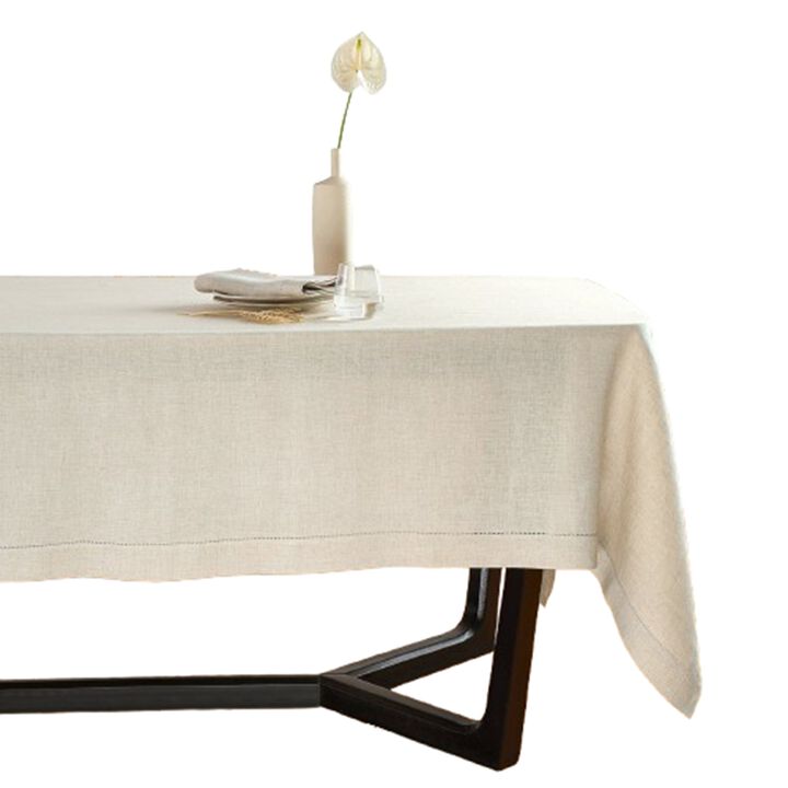 Linen Tablecloth - Sonoma Hemstitch