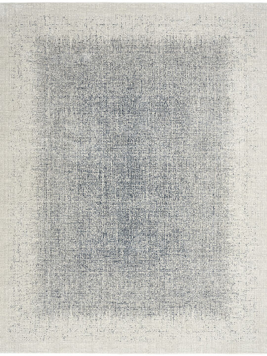 Grand Street GRN03 Ivory/Blue 9' x 12' Rug