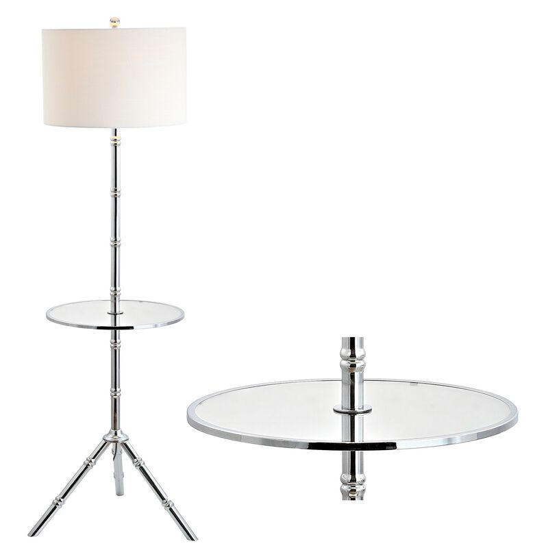 Hall Metal LED End Table Floor Lamp